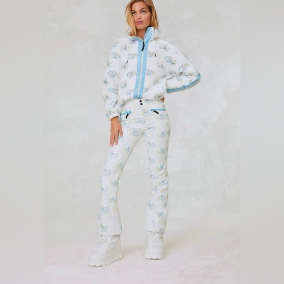⌛️expiring sale⌛️NWT BOGNER X LoveShackFancy Blue Ireen Ski Pants - US6 - Picture 4 of 14
